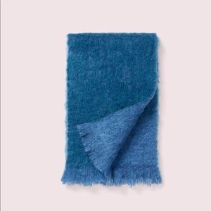 Kate Spade Fuzzy Woven Scarf